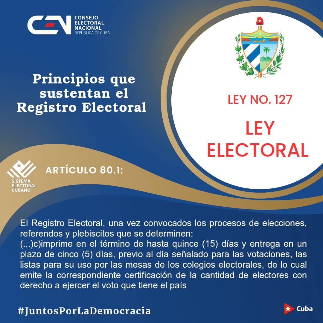 Elecciones en Cuba tweet media