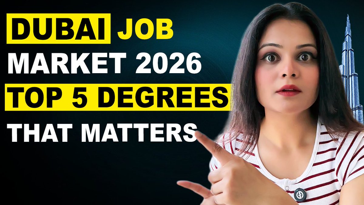 ilahsiavv's tweet photo. Dubai Hiring 2026: The Only 5 Degrees That Are Actually Working | Brutal... https://t.co/5aqBTo0sEZ https://t.co/uNhQBbwuqL