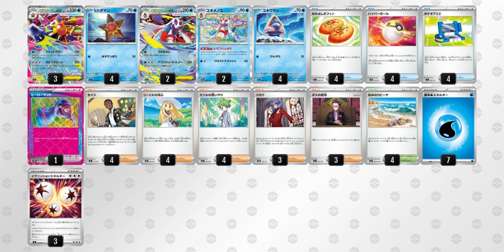 pokeca_book's tweet image. シティリーグ4/17【金】
ドラゴンスター池袋店（東京）

優勝　オーガポン
準優勝　ガブリアス
TOP4　スターミー
TOP4　アブソル