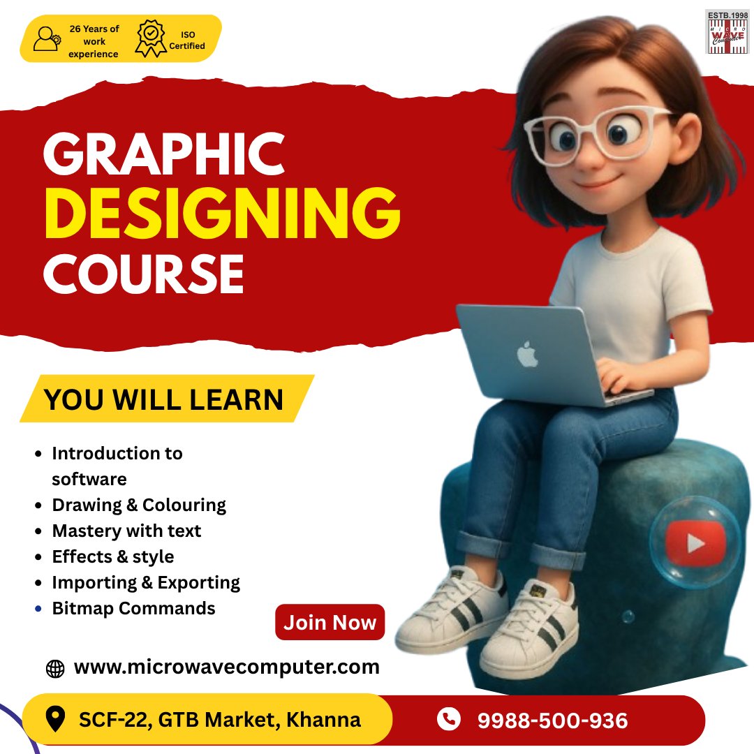 dhimanz1000's tweet image. Graphic designing course 
Learn creative graphic design skills for a successful career.
#GraphicDesign #DesignCourse #LearnDesign #CreativeSkills #LogoDesign #DigitalDesign #DesignLife #DesignInspiration #GraphicDesigner 
microwavecomputer.com/graphic-design…