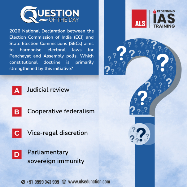ALS_IAS's tweet image. Prelims Question of the Day !

Answer will be posted at 5:00 pm.

Click here to Learn More about the ALS IAS:- alsedunation.com

#QuestionOfTheDay #DailyQuestion #DailyPractice #UPSCPreparation #UPSCAspirants #IASPreparation #TestYourKnowledge #ALSIAS #ALS #IAS #Prelims