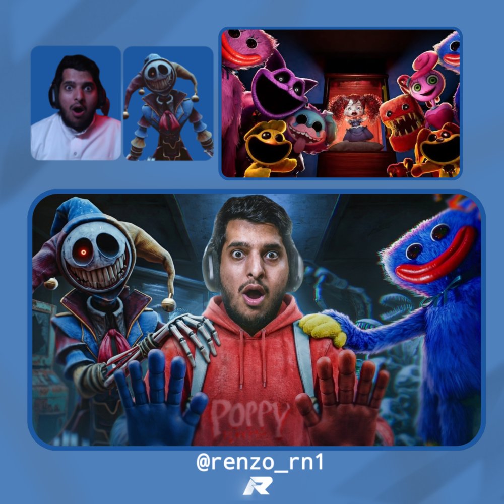 renzo_rn1's tweet image. My latest work is the game pobby Playtime 5:

#ThumbnailDesign #YouTubeThumbnails #GraphicDesign #ThumbnailArt