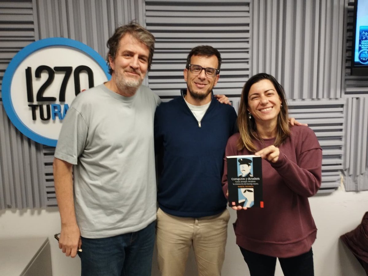 #AHORA | Nos visita en el piso Martín Astarita, doctor en Ciencias Sociales y autor del libro 'Corrupción y dictadura. Acusar, perseguir, disciplinar: la construcción del enemigo interno'.

📻#Napalm 
💻provinciaradio.com.ar