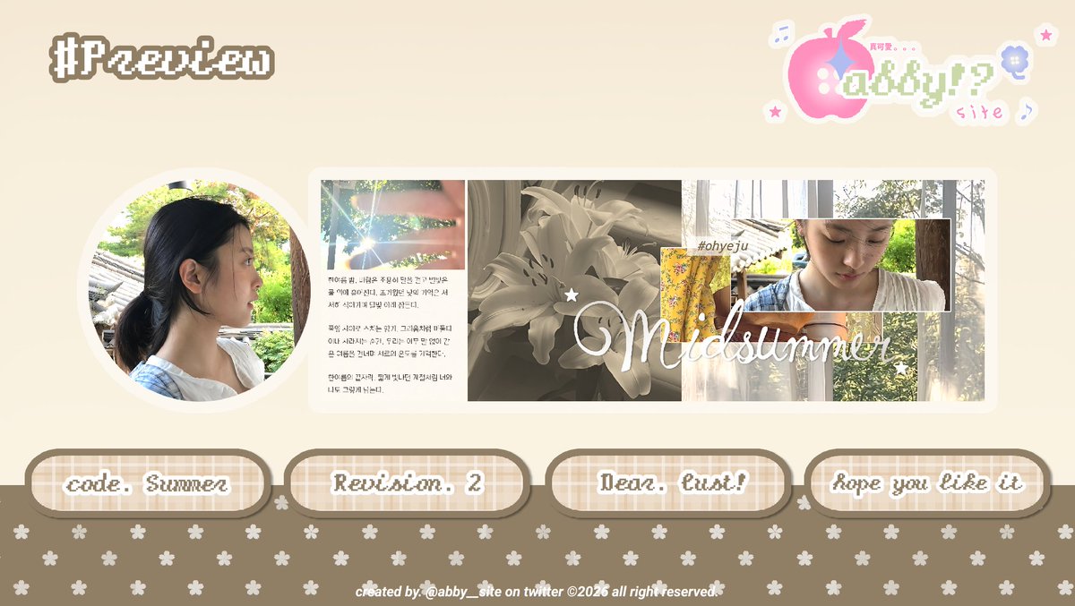 abby — ospek 📌 tweet media