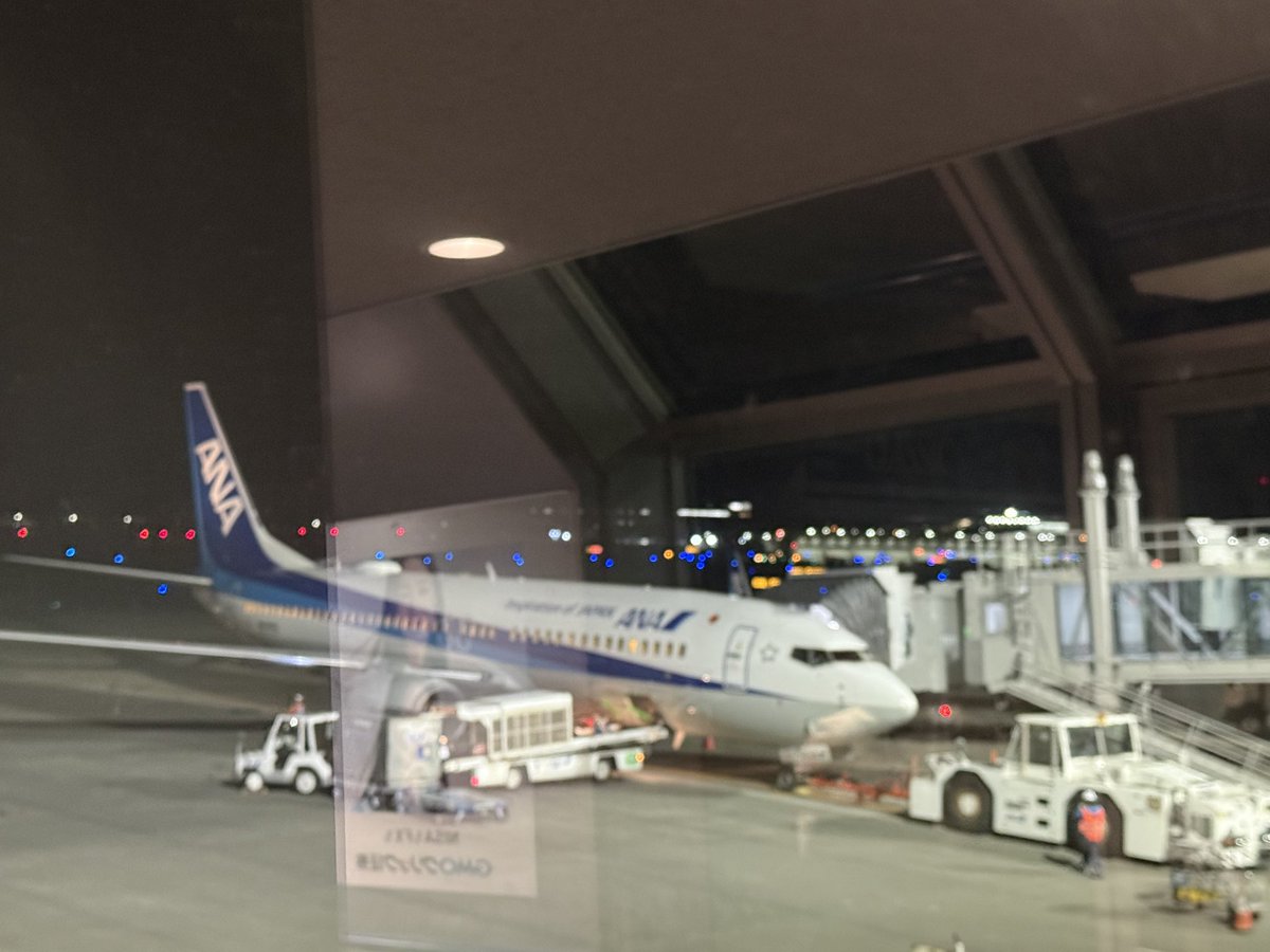 到着して🛬晩ごはんへ🚗
姉の最新の推活は引退した競走馬らしい🐎