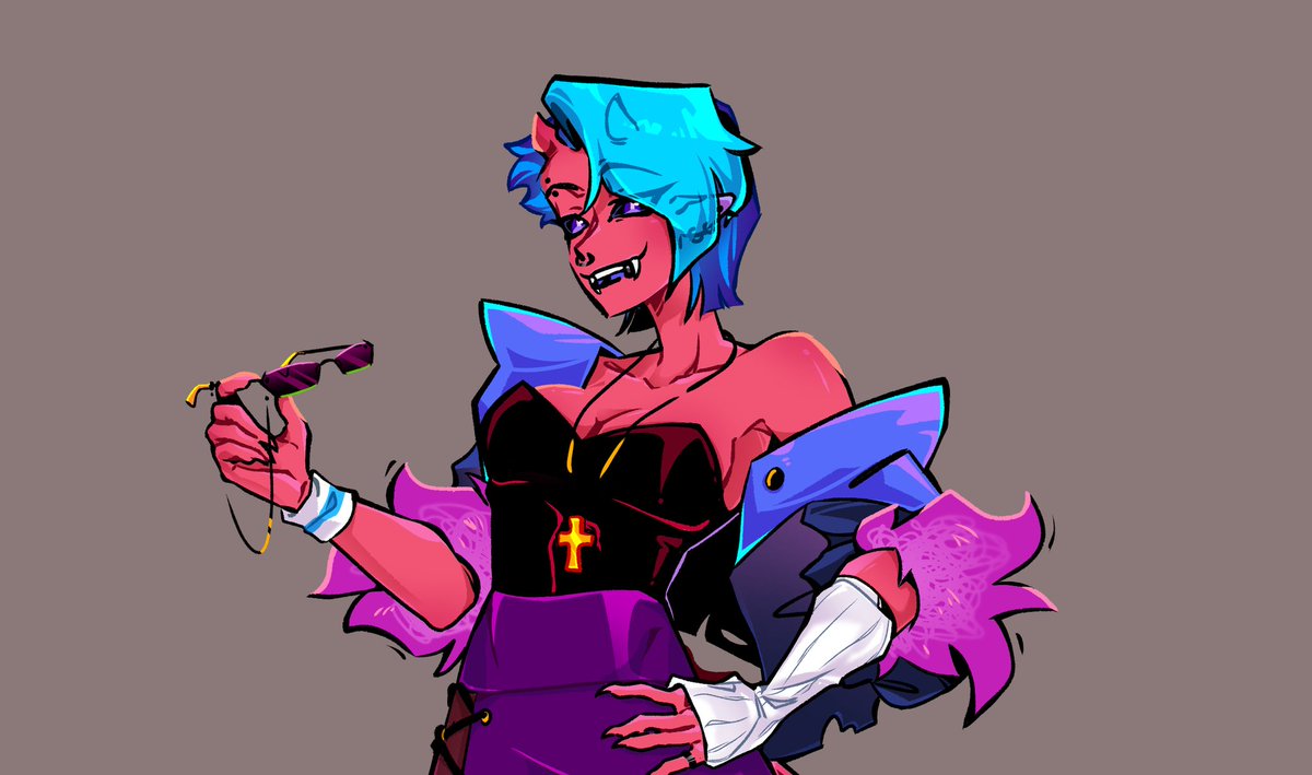 EmilyFronce's tweet photo. Makin a redesigned ref sheet again to one of my children, can you guess who uwu https://t.co/8cvnbbnLiu
