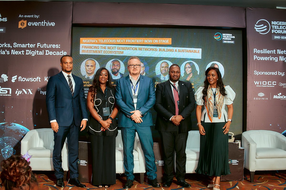 Kenna_LP's tweet image. On Thursday, 9 April 2026, KENNA Partner Okey Ekweanya lent his expertise to the conversation at the Nigeria Telecoms Forum in Victoria Island, joining fellow thought leaders for a panel on Financing the Next Generation Networks. 

#NigeriaTelecomsForum #Financing