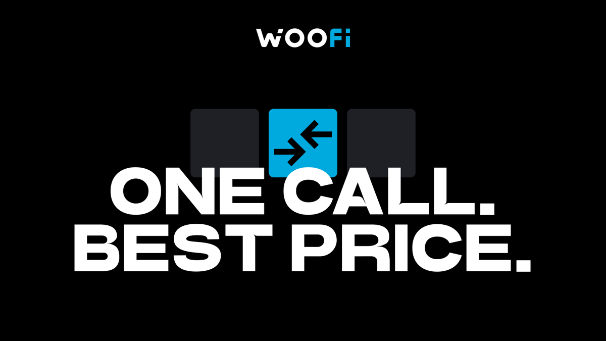 Introducing the WOOFi swap skill.

The best price, every swap. For any agent, any framework.