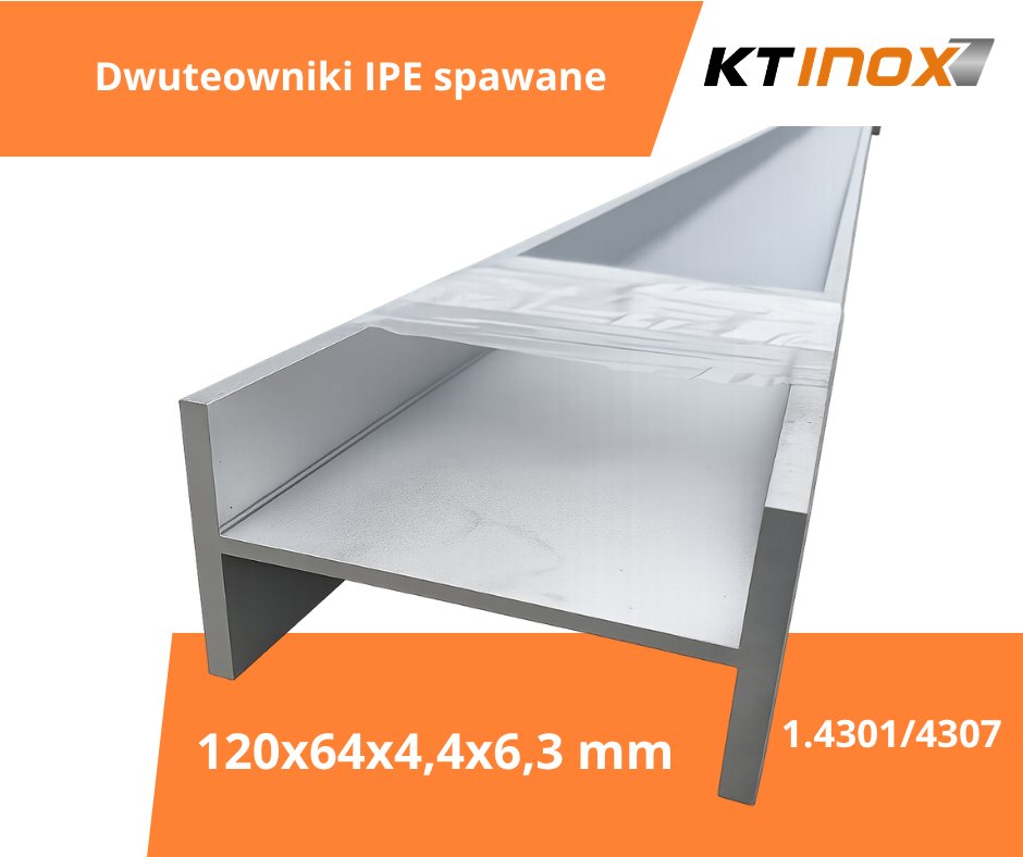ktinox_pl's tweet image. 📷 Dwuteowniki IPE spawane laserowo – precyzja, która robi różnicę

📷 Gatunek: 1.4301 / 1.4307 (304 / 304L)
📷 Wymiary: 120 x 64 x 4,4 x 6,3 mm
📷 Długość: 6 m

📷 ktinox.pl
📷 794 635 359
#stalnierdzewna #ipe #dwuteownik #laserwelding #spawanielaserowe #konstrukc