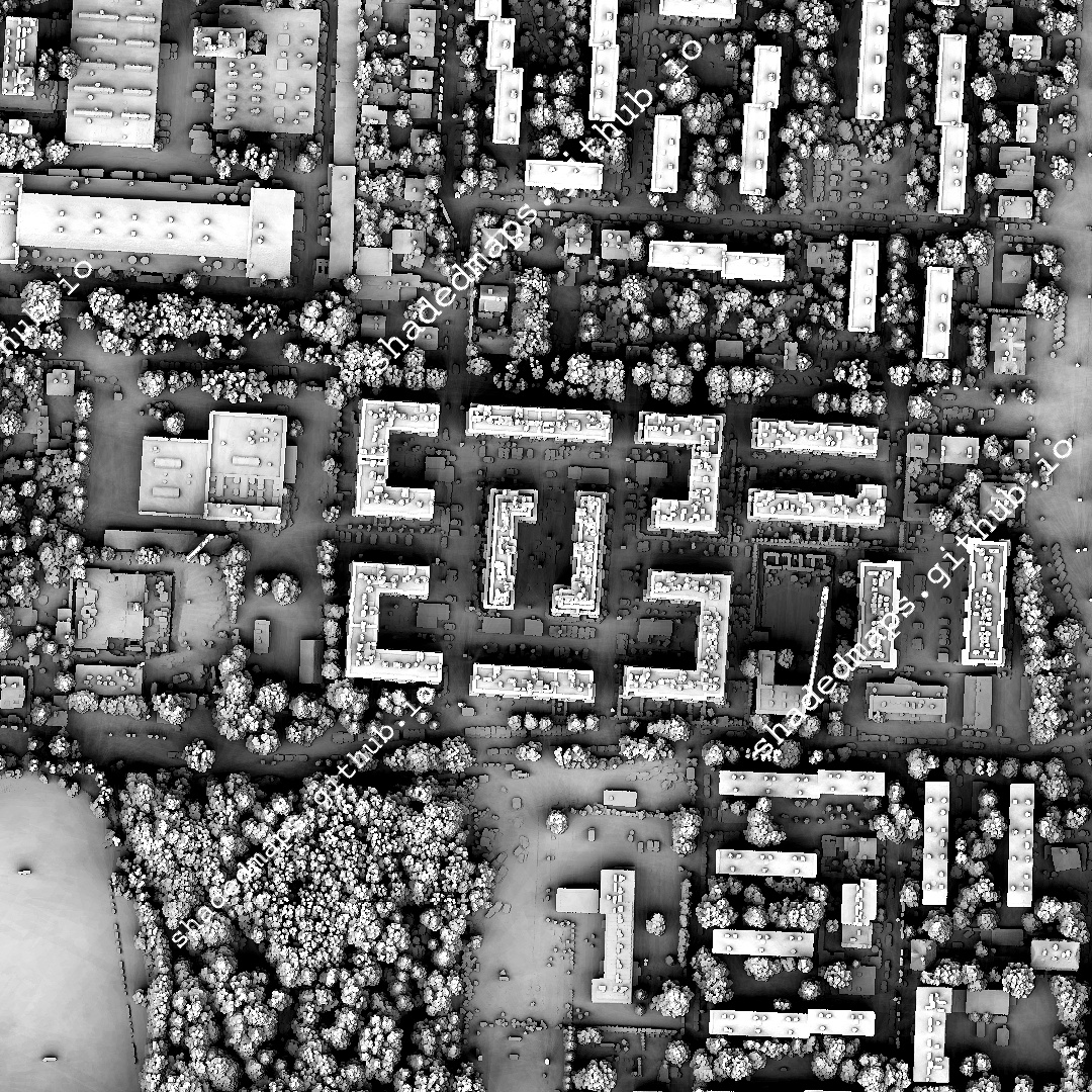 A very detailed shaded map of Lodz, Poland. The full map is 20000 x 20000 pixels with 0.5 m resolution and is available at shadedmaps.github.io
Data source: geoportal.gov.pl [Head Office of Geodesy and Cartography].
#GIS #gischat #geography #dataviz #shadedrelief