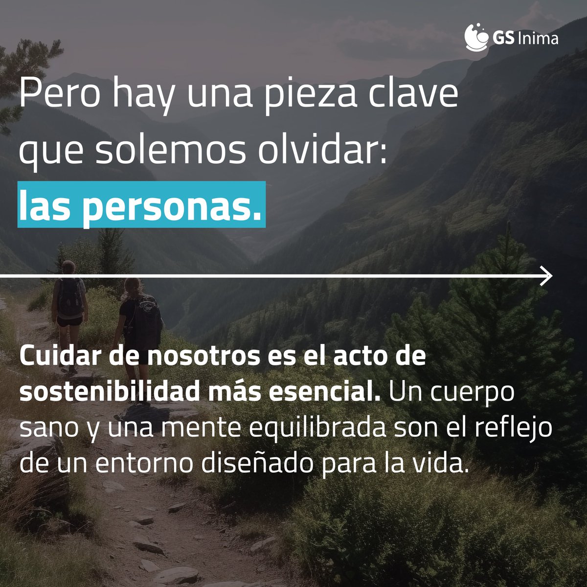 GsInima's tweet photo. La sostenibilidad real empieza en nosotros.

Tras el Día Mundial de la Salud, en GS Inima reforzamos una idea clara: cuidarnos es el acto de sostenibilidad más primario. 

Por ello, este año nos sumamos a #HealthyCities https://t.co/7dlIPe4Pqg