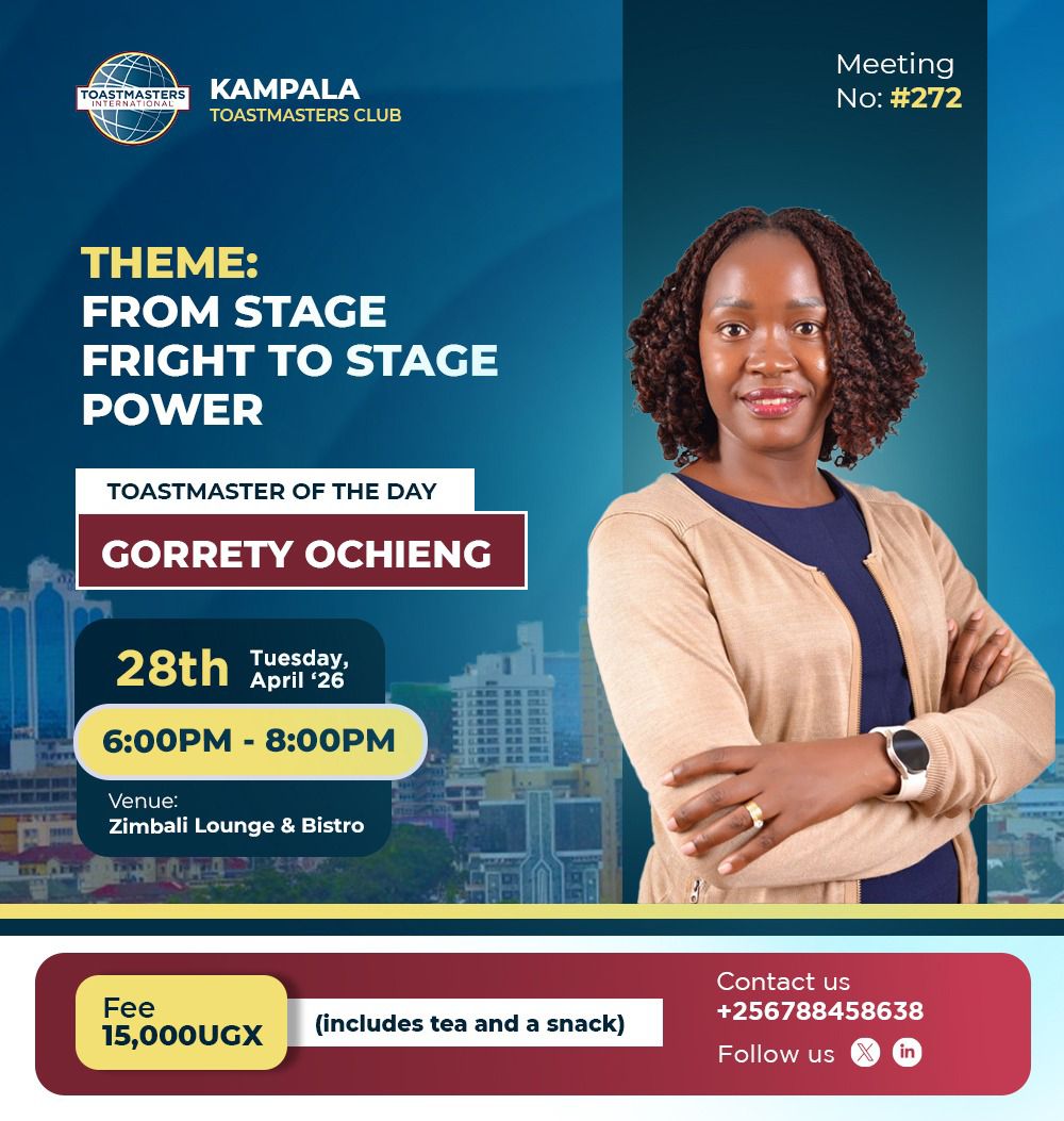 Kampala Toastmasters tweet media