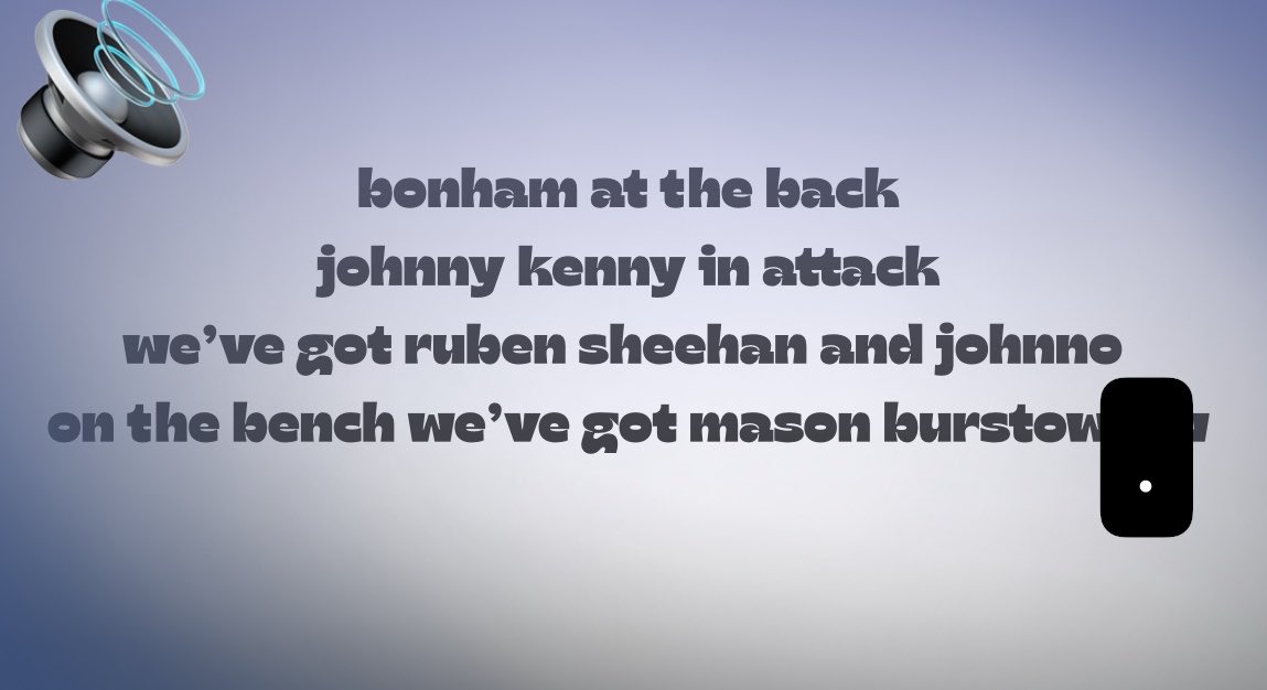 is the chant making a return? #bwfc