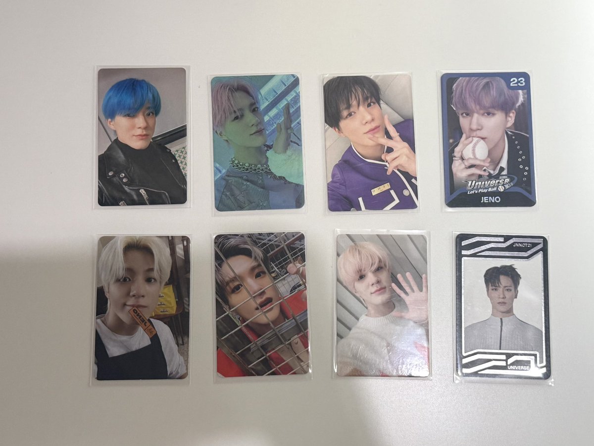 lemonjamontost's tweet photo. การ์ดเจโน่ ( สนใจใบไหนทักมาเสนอราคาใน dm ก่อนได้คับ🩵 ) #ตลาดนัดnct #ตลาดนัดอซท #ตลาดนัดnct127 #ตลาดนัดnctdream #อัลบั้มnct https://t.co/utwfCnOQWo