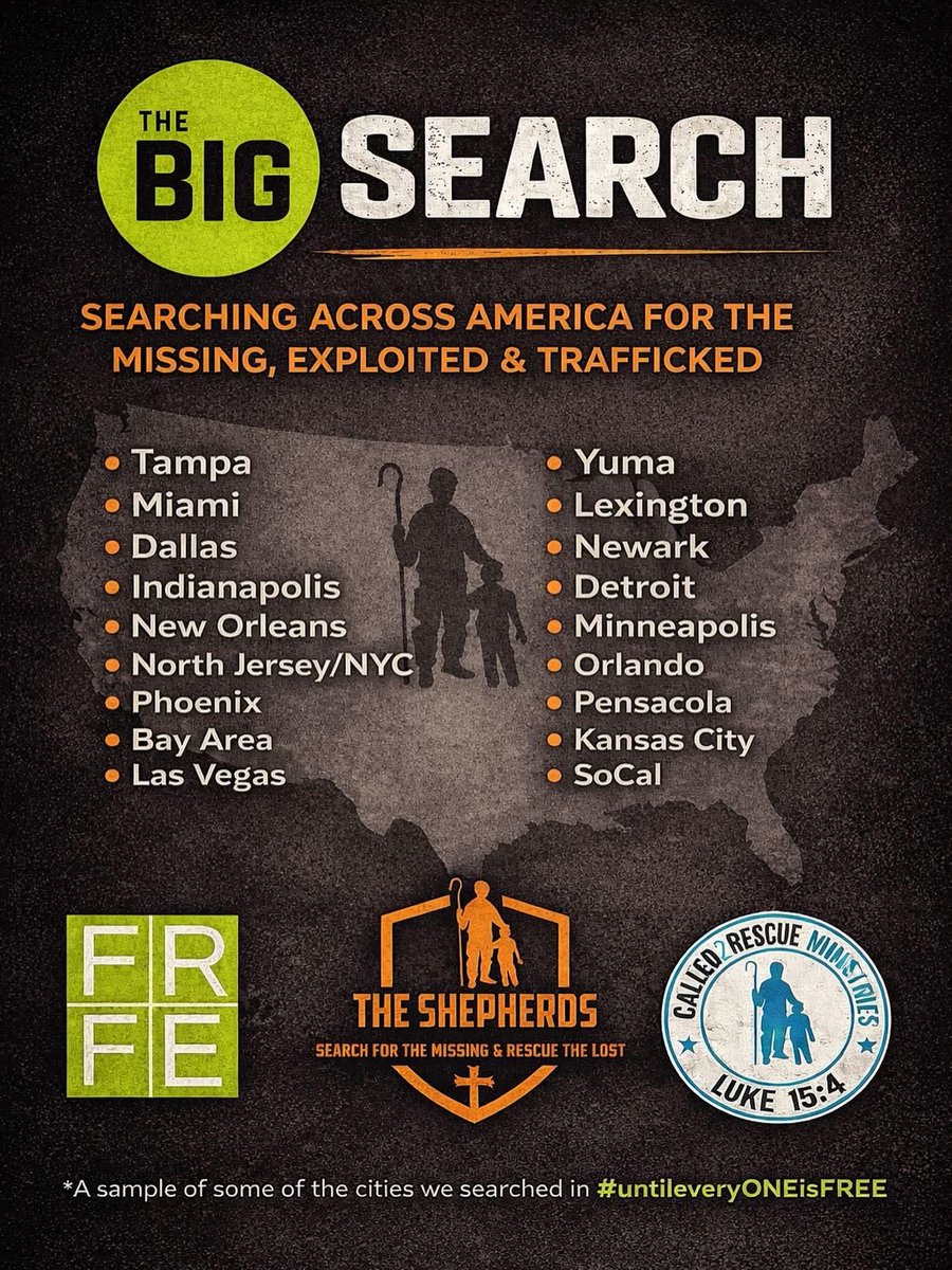 Relentles_Mikey's tweet photo. A small sampling of where we have actively searched. These kids are more than a poster to us. So we put the work books on…
You can’t find what you aren’t looking for so we search…we find…we serve.
#FortheOne
#TheShepherds https://t.co/GCtBkNFQzn