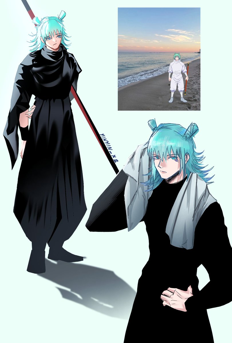 kashimo in black #jjk #kashimo