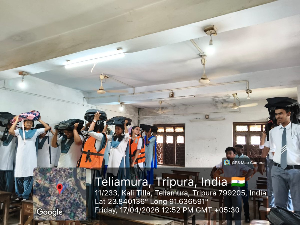 Disaster Management Tripura tweet media