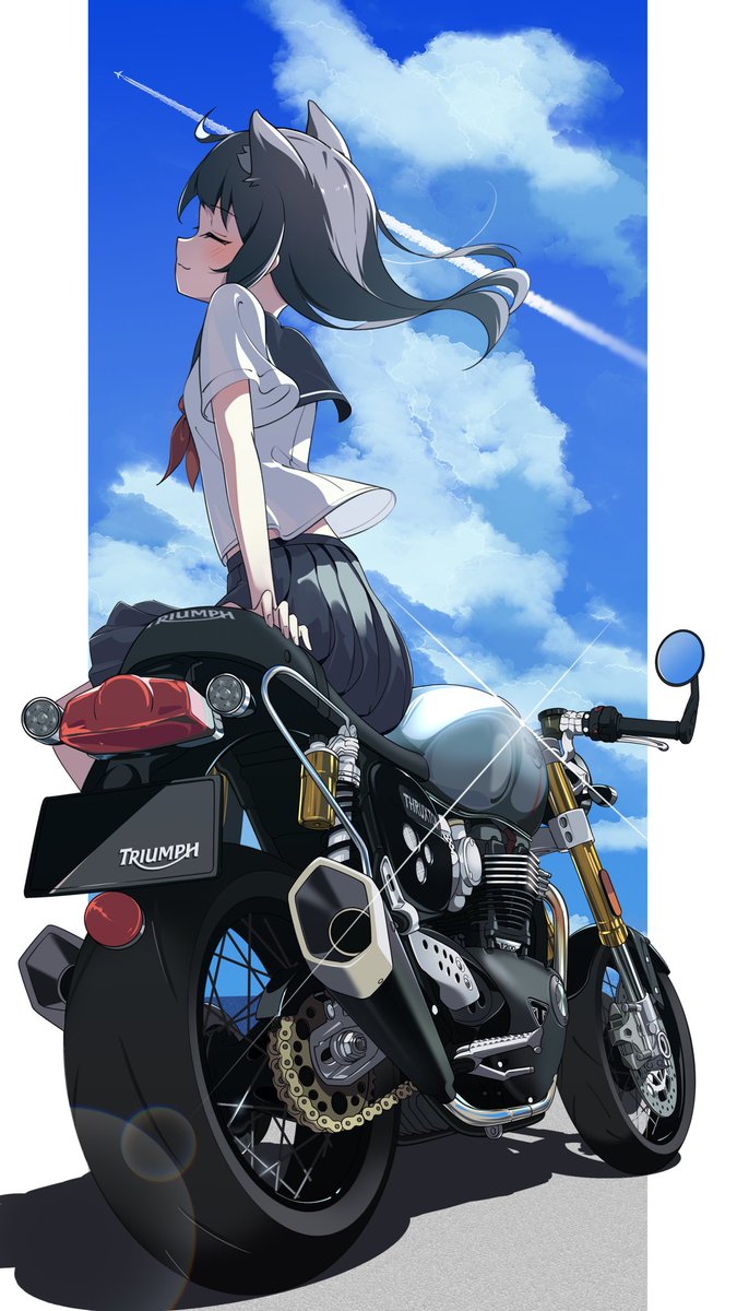 #クルマやバイクを描いてる人は見せびらかしましょう