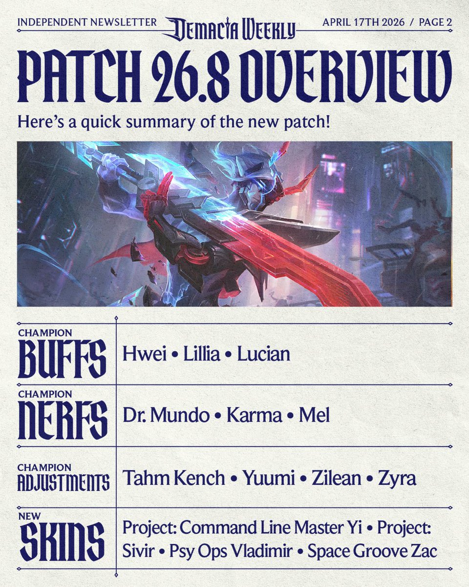 League of Legends // UK, IE & Nordics tweet media