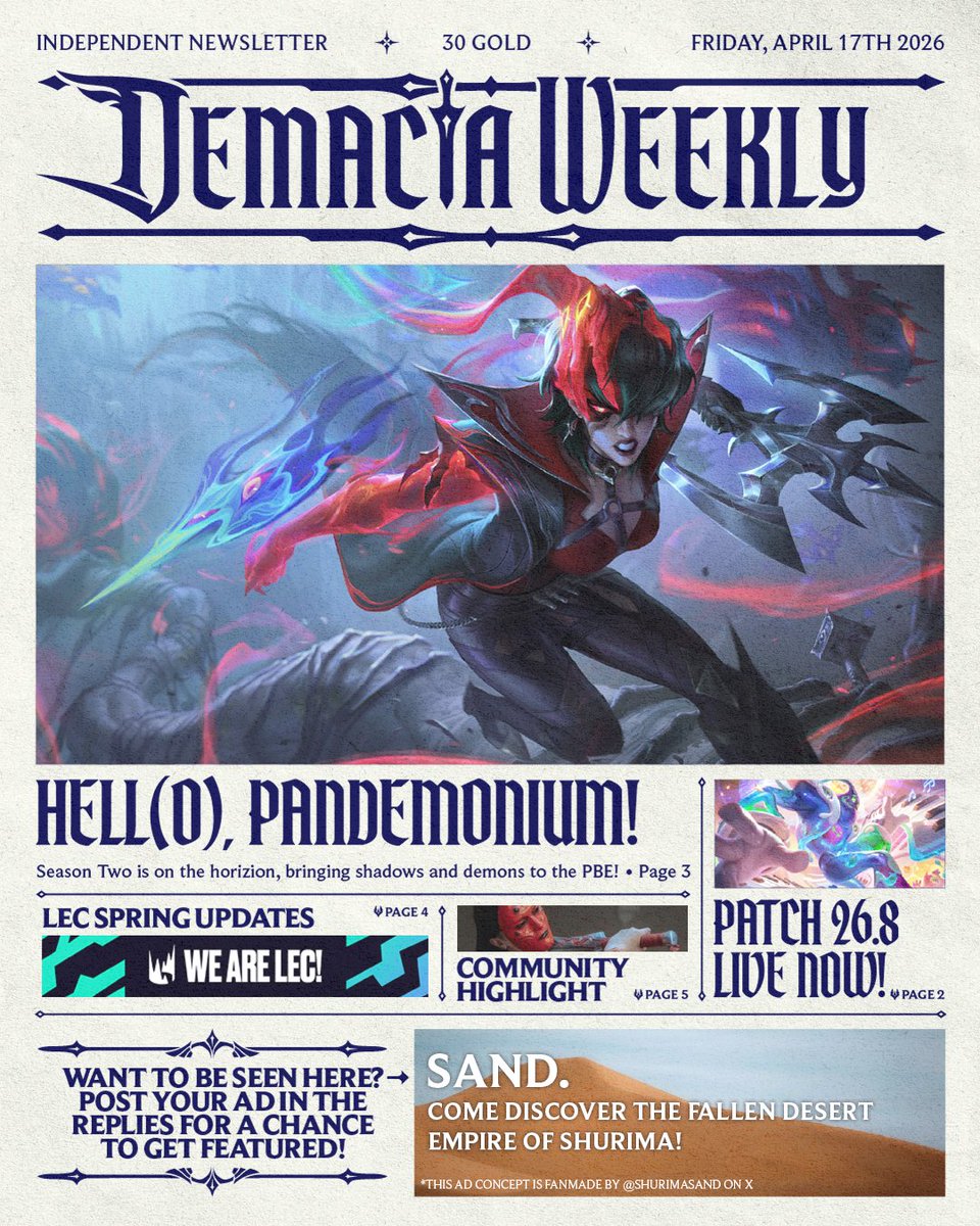 League of Legends // UK, IE & Nordics tweet media