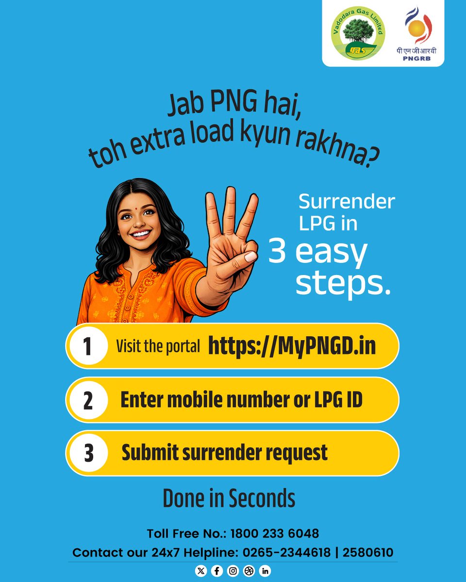 VADODARA GAS LIMITED tweet media