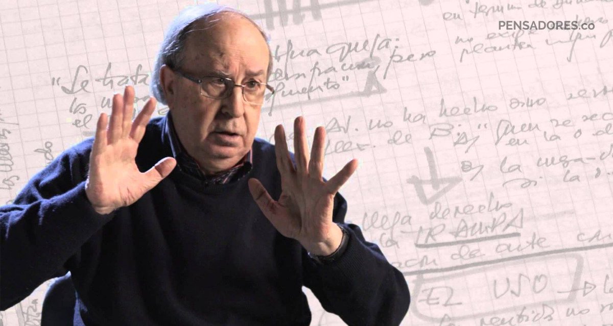 cscolari's tweet photo. "En las facultades se enseña la sociología, no la sociedad. El país no está en la universidad", nos decía Jesús Martín-Barbero en su visita a la UPF en 2010 https://t.co/n3QjCXgGyY https://t.co/JHKwMJpTLj