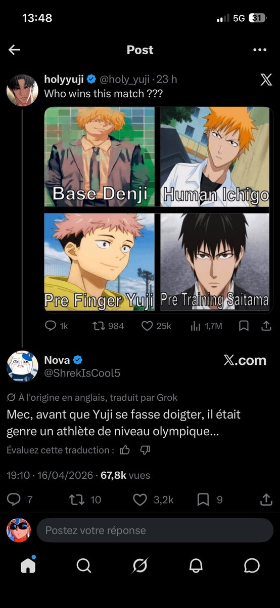Chankuu_'s tweet photo. Elle est bien la traduction automatique de Twitter mdrrr https://t.co/N1Vq8Os25c