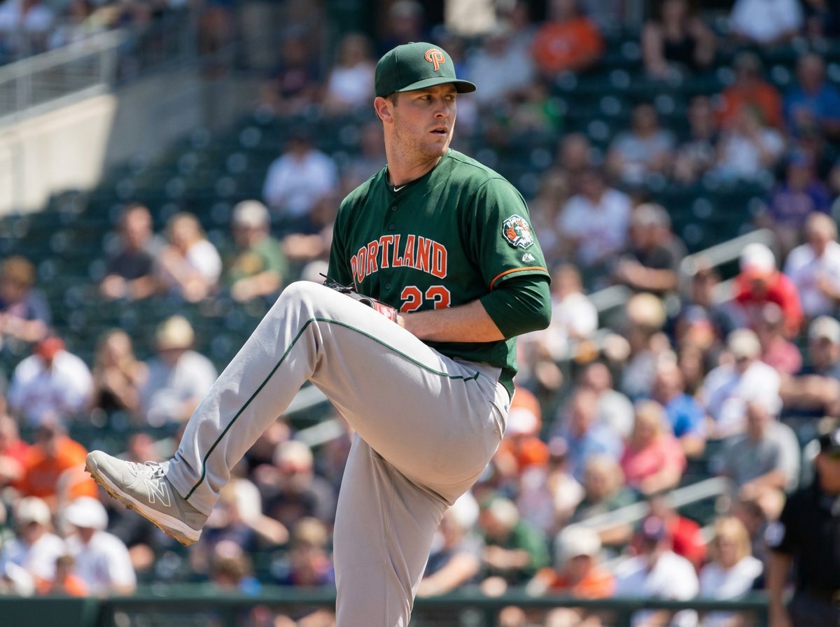 Portland__Stags's tweet image. Stags roll 9–4 behind a dominant Matt McClendon. The right‑hander carved through Sacramento with 7.1 innings of 1‑run, 10‑K ball, keeping Portland in control until the offense broke it open. Pat Sikes earned the win, and the Stags move to 29–31 at Portland Diamond Ballpark. #eMLB