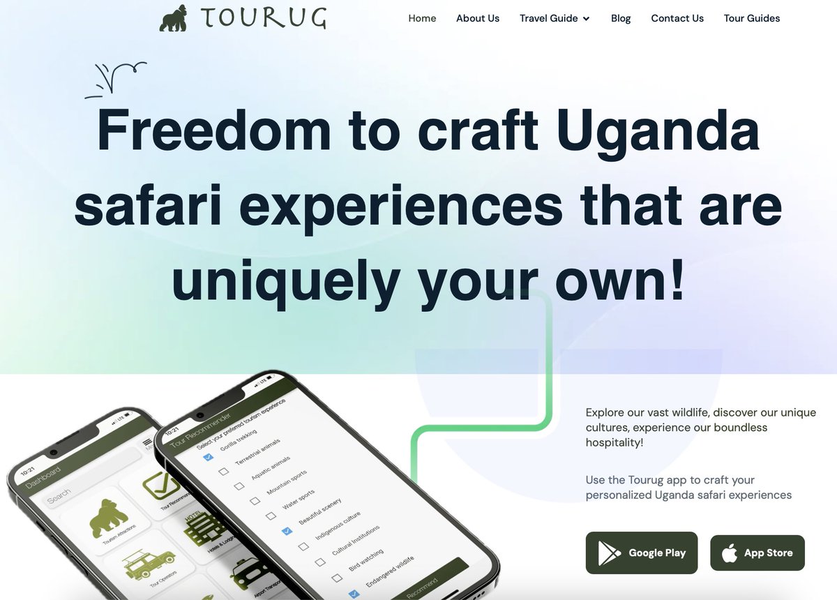 TourugApp's tweet photo. With the #TourugApp, you plan with clarity, book with assurance & explore East Africa with confidence.
Build costed itineraries, compare safari options & design your dream adventure your way
📱 App Store: https://t.co/ckrQOWxHPw…
📱 Play Store: https://t.co/bqjKPSUsmq… https://t.co/m6eo2ixGPy