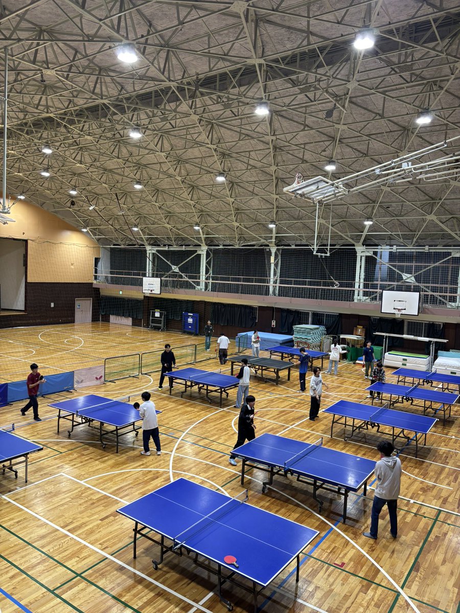 pingpong0717's tweet photo. 今日は活動日でした！
新しく入ってくれた方もいて、とても嬉しいです！
次回の活動日は4月24日(金)18時~20時です！峰キャンパス第1体育館でお待ちしております！！！

ちなみにインスタもはじめました https://t.co/ir0nNGemwB