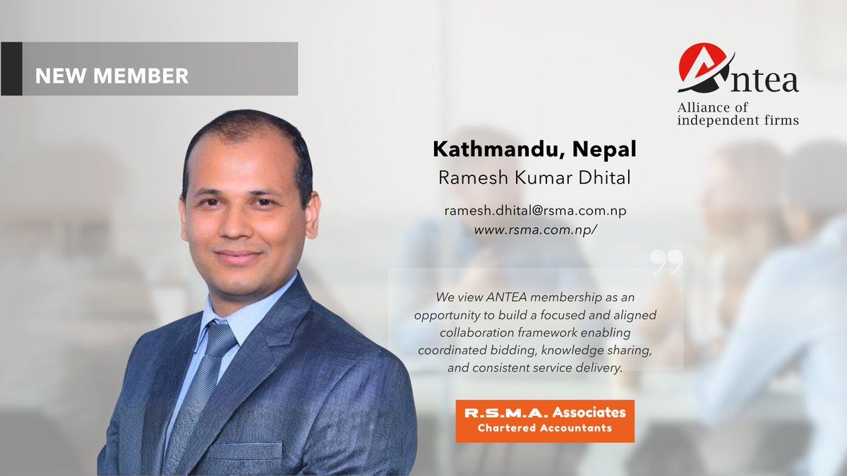 ANTEA Alliance of Independent Firms tweet media