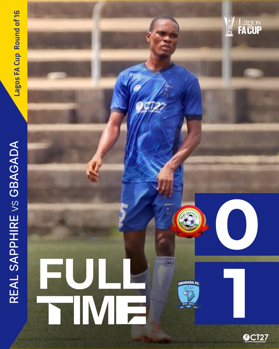 gbagadafc's tweet photo. FT.
#ResGba | #Lsfacup26 https://t.co/Fn1dRkI2WF
