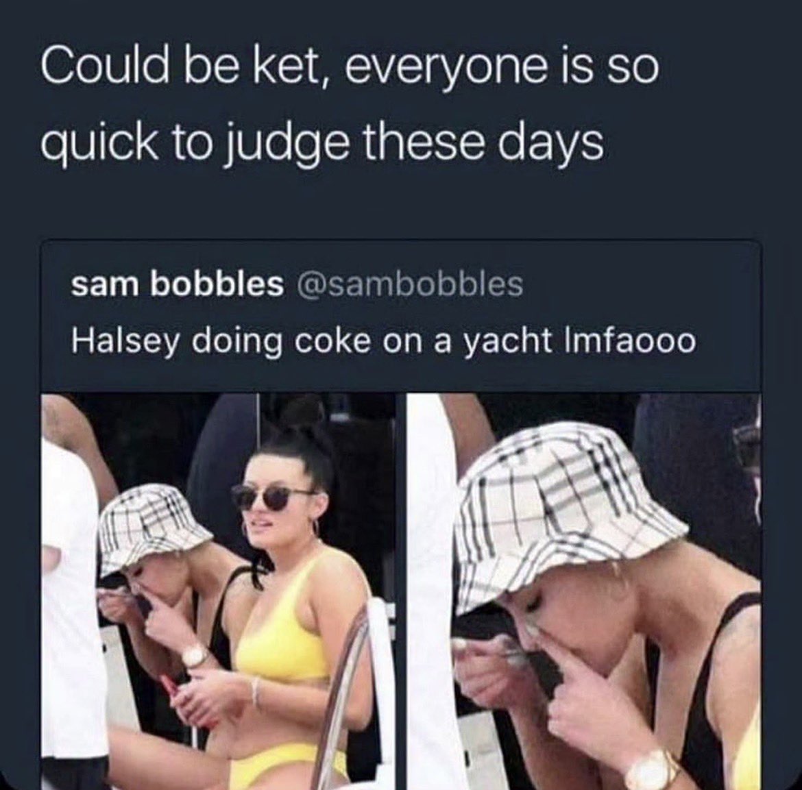 Secret Drug Addict tweet media