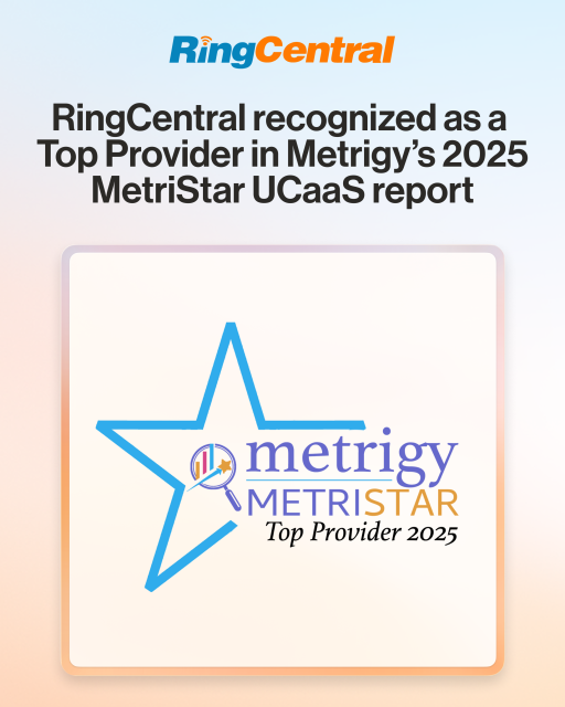 hightech_com's tweet photo. @RingCentral has been recognized as a Top Provider in @Metrigy’s 2025 MetriStar UCaaS Report! https://t.co/Tz9YkpnnRY https://t.co/MRvCUSbwuE