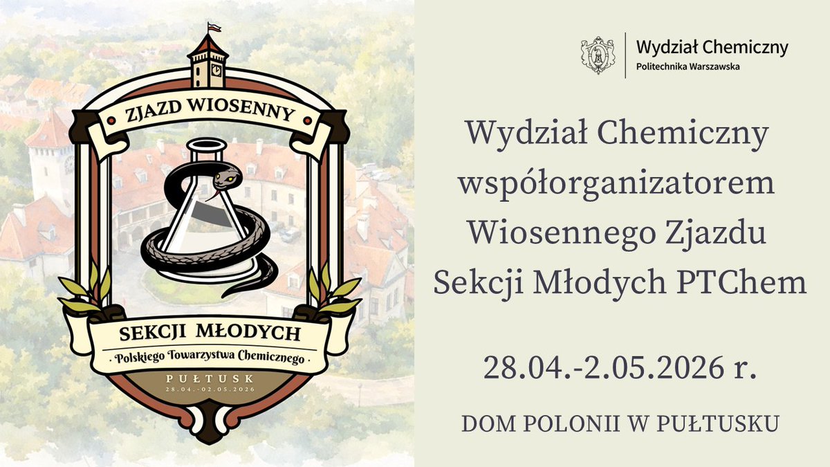 Wydział Chemiczny PW tweet media