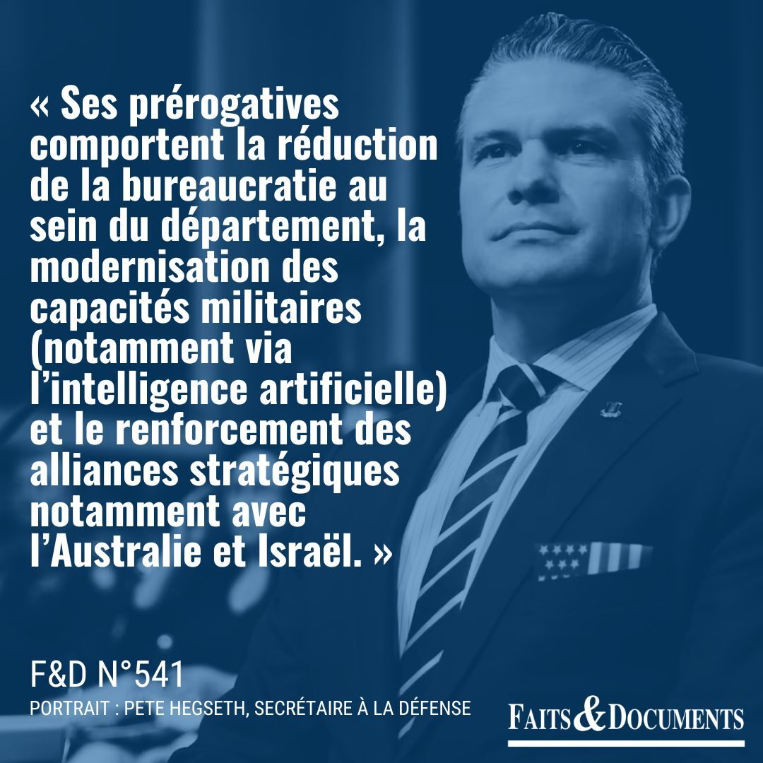 faitsetdocs's tweet image. 🔍 Découvrez le portrait de l'actuel secrétaire à la Défense des États-Unis  🇺🇸 Pete Hegseth, dans le 📚 Coffret MAGA réalisé par 📰 F&amp;amp;D.
➡️ Immiscez-vous dans les réseaux de pouvoirs ⬅️

#MAGA #Hegseth #Guerre #Iran #Israel #Sionisme
