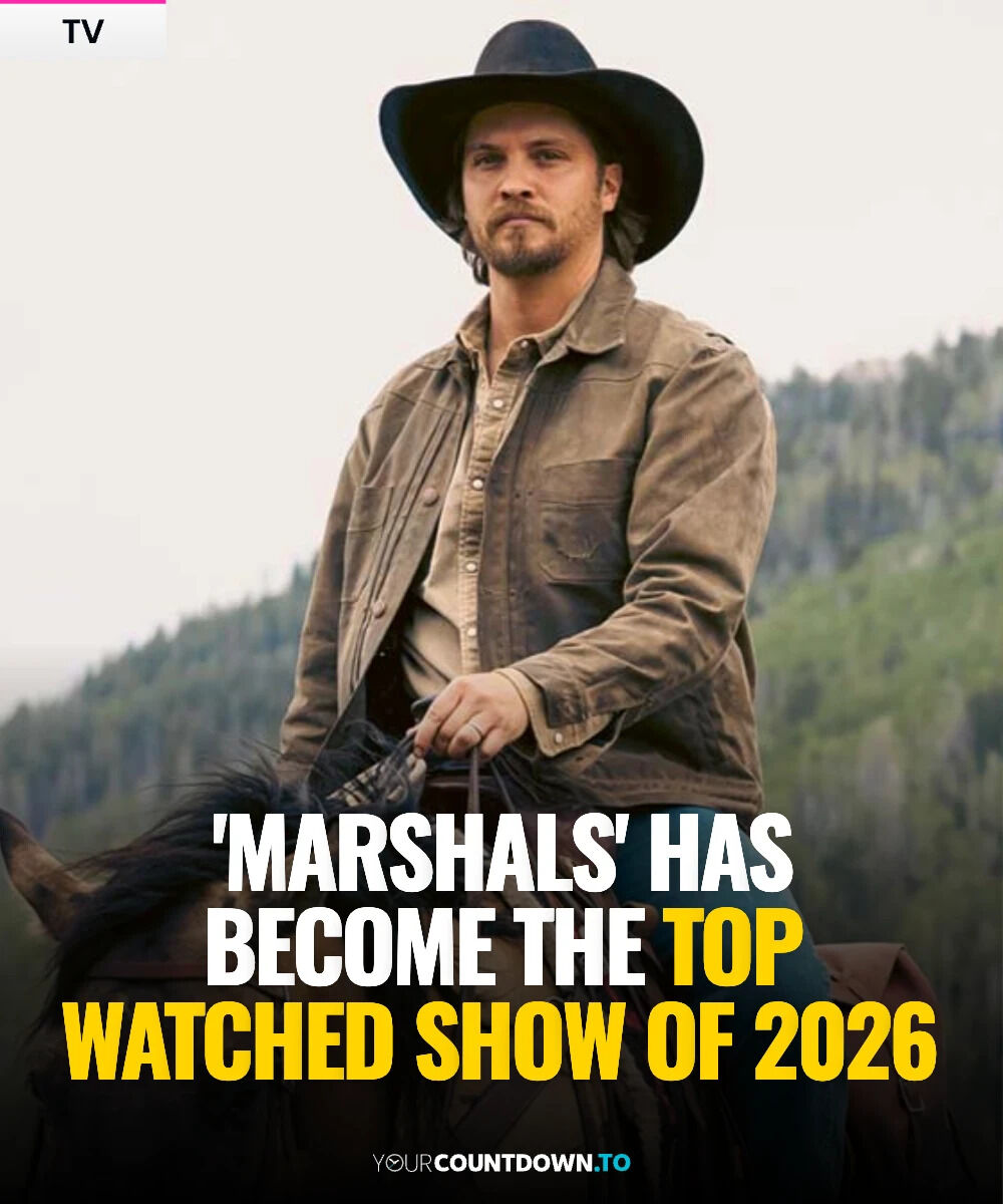 YourCountdownTo's tweet image. As of April 2026, CBS's 'Marshals' #Yellowstone spin-off has officially become the most-watched new TV series of the 2025–26 season and the top-rated broadcast drama currently on air.