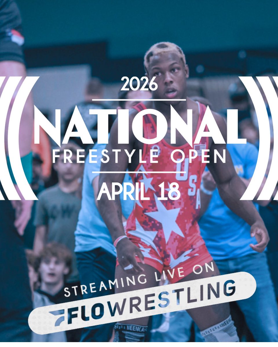 DualsFreestyle's tweet photo. Tomorrow 10am National Freestyle Open

@FloWrestling 
@GS_Wrestling https://t.co/Yjplk3JPA2