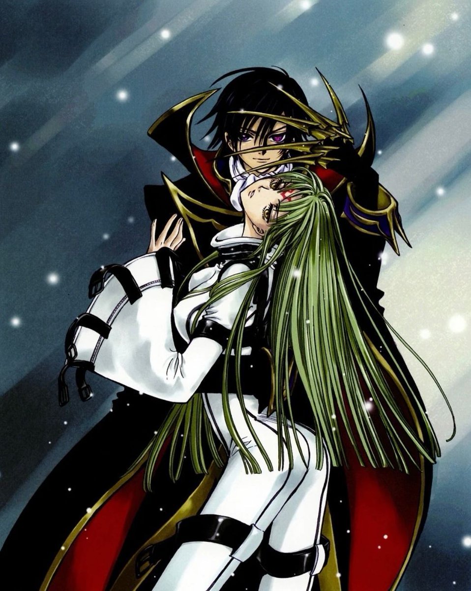 retro_anime's tweet photo. Code Geass art by CLAMP https://t.co/UPiyaHkVUC