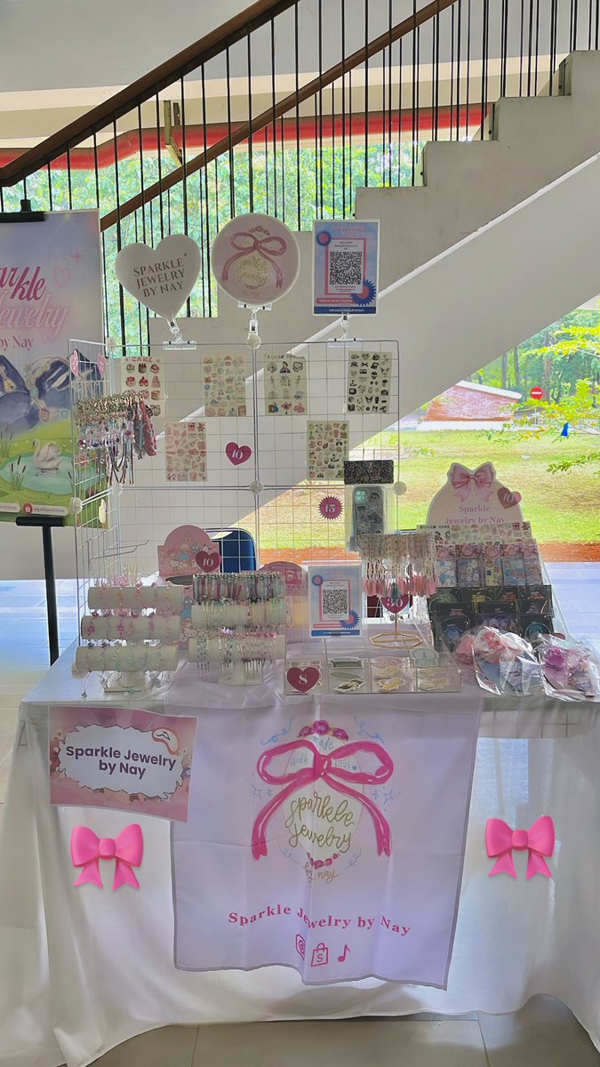 guys datang ke makara market tanggal 21-22 apr yaah kalau lagi kosong, sparklejewelrybynay bakaal bazaar lagi disanaa!!