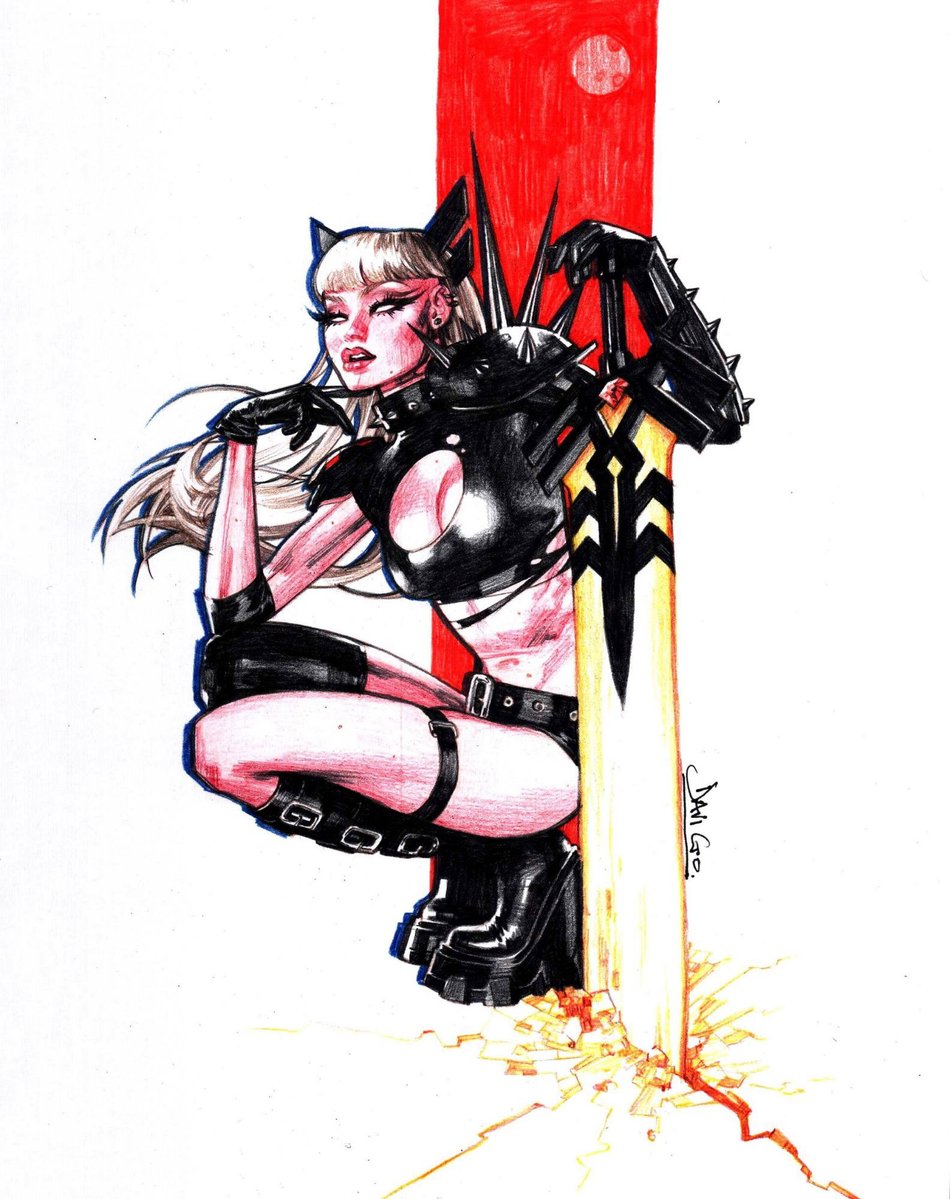 ComicCrusaders's tweet image. Magik by Davi Go  #comics #comicart #comicbookart #art