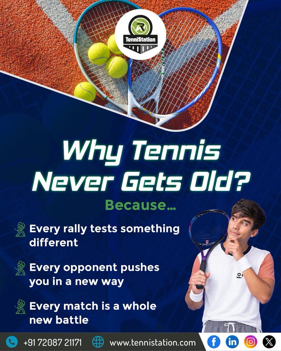 TenniStation26's tweet image. Train with purpose. Play for life.

Visit tennistation.com

#TennisLife #TennisPassion #TennisMindset #TrainWithPurpose #hoponboardthetennistationway