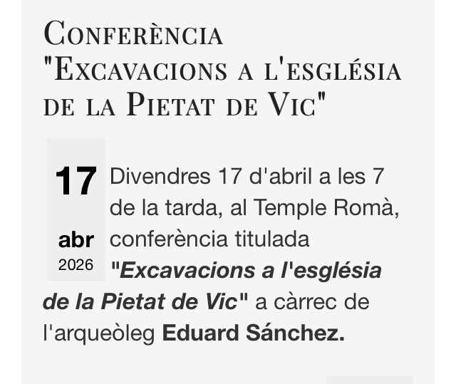 Patronat d’Estudis Osonencs tweet media