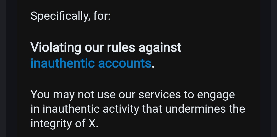 Twitter SOMEHOW suspended an account I was trying to make for my Enfosi parody wtf