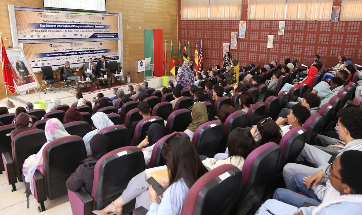 eloualiaailal's tweet image. Back in pictures to the Seventh International Congress on Desert Economy – ENCG, Dakhla, Morocco:
Territorial Justice and Development in the World's Remote Regions: Drylands, Mountain Zones, and Oases.
April 15th and 16th, 2026.
#science #research #education #business #economics
