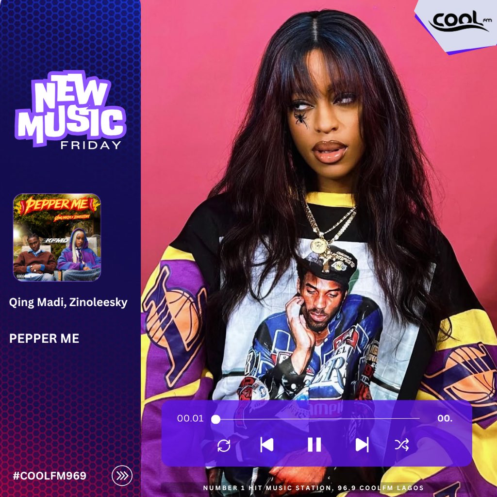 CoolFMNigeria's tweet image. It’s New Music Friday🔥 
Your playlist just leveled up, tap in and let the weekend soundtrack begin 🎶

#coolfm969 
#newmusicfriday 
#afrobeats
