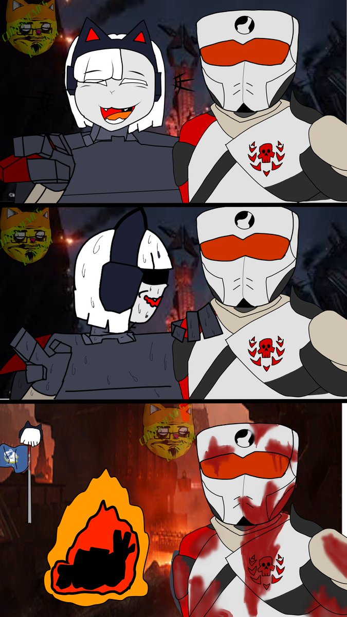 gatiyolo's tweet photo. CURI-DIVER 10
I'm sorry, but I'm not sorry Sincerely, The SuperEarth Morale Inspection Officer 
#Helldivers2art #Helldivers2
#helldivers2meme #Curimeme https://t.co/FdsXRSfHV6