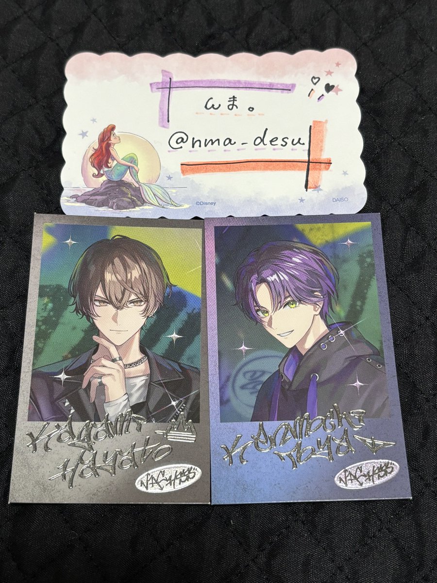 nma_desu's tweet photo. 【 交換/譲渡 】にじフェス 2026 にじさんじ VACHSS LIVE THE TAKEOVER チェキ風カード 

譲:画像1
求:画像2👑(どちらもN)

郵送交換希望です。
纏めての方優先。
検索からでもお気軽にお声掛けください。 https://t.co/3fqZ8tH9V6