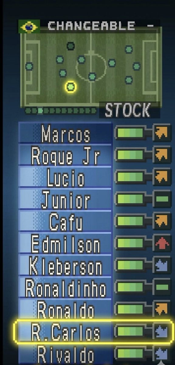 ResenhAbsoluta's tweet image. +30 do Xfutt
Nostalgia!! Assuma você também apelou demais !!!!

Winning Eleven In memorian!!

#brasil
#videogame
#playstation
#robertocarlos