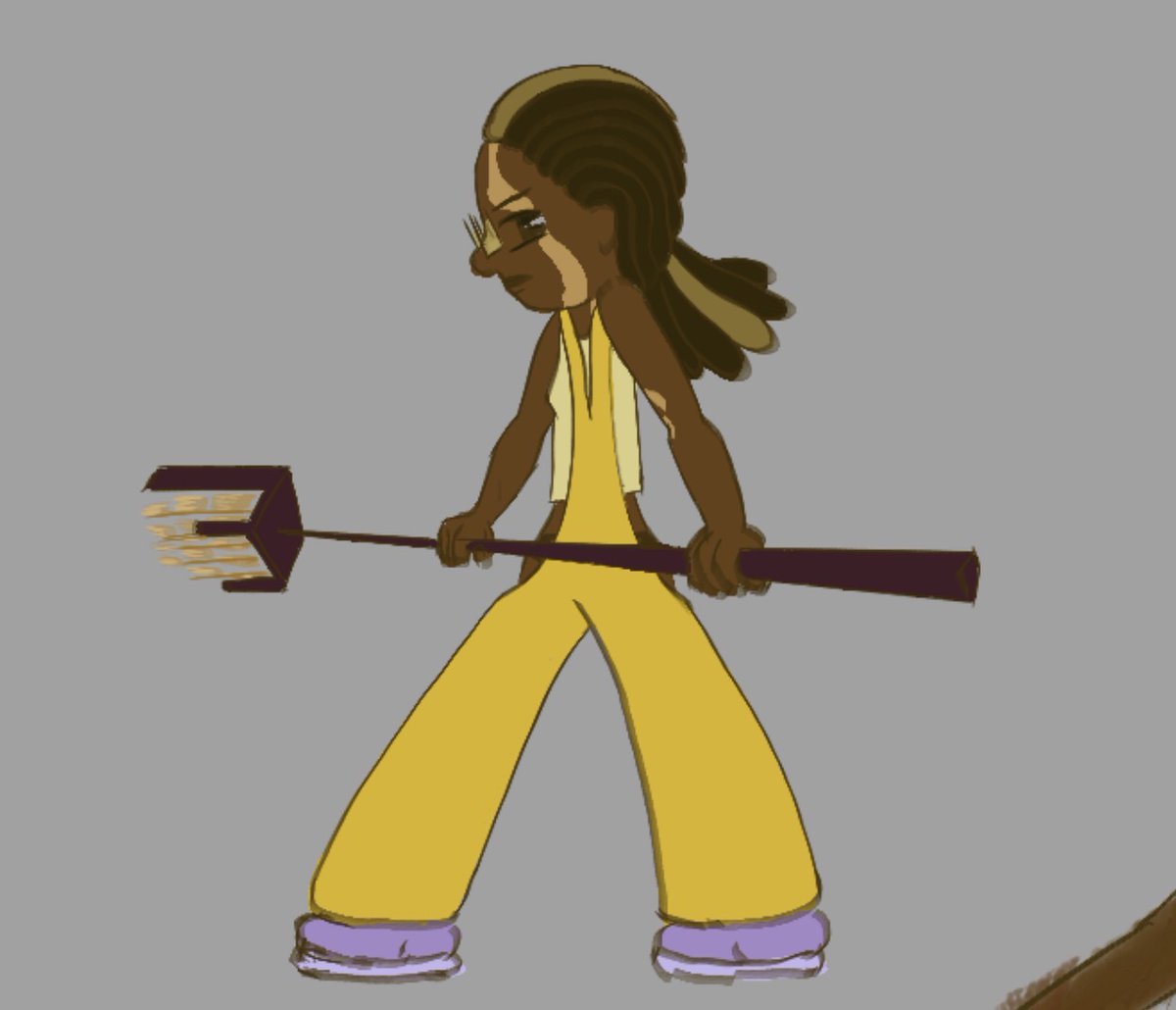 easel_gremlin's tweet photo. lil yellow i made for the sole purpose of that she is now here <3 #alanbecker #avmyellow https://t.co/snJPAlaQLT